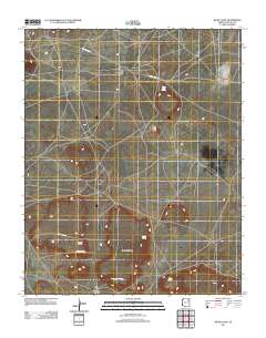 White Cone 2011 topographic map thumbnail