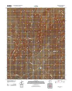 White Dome 2011 topographic map thumbnail