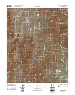 White Hills East 2011 topographic map thumbnail