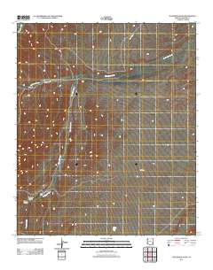 Telegraph Wash 2011 topographic map thumbnail