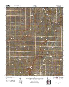 Tenmile Cedars 2011 topographic map thumbnail