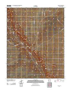 The Gap 2011 topographic map thumbnail