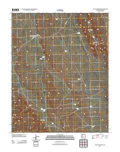 The Grandstand 2011 topographic map thumbnail