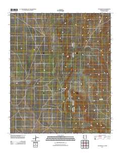 The Rincon 2011 topographic map thumbnail