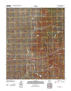 Tin Mountain 2011 topographic map thumbnail