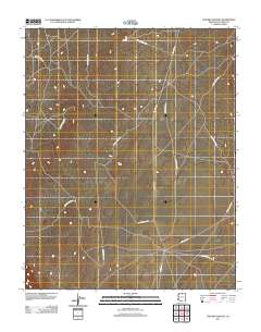 Toh Bih Nosteny 2011 topographic map thumbnail