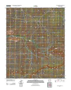 Tolapai Spring 2011 topographic map thumbnail