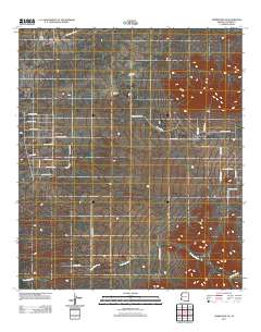 Tombstone SE 2011 topographic map thumbnail