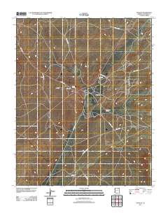 Tonalea 2011 topographic map thumbnail
