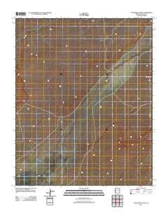 Tovar Mesa West 2011 topographic map thumbnail