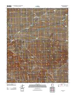 Truxton 2011 topographic map thumbnail