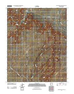 Segihatsosi Canyon 2011 topographic map preview