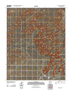 Tuba City SE 2011 topographic map thumbnail