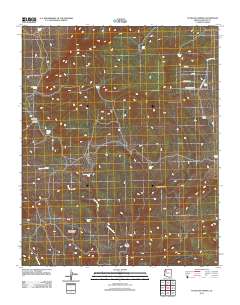 Tuckayou Spring 2011 topographic map thumbnail