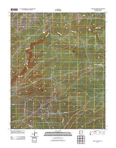Tudecoz Spring 2011 topographic map thumbnail