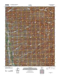 Tule Wash 2011 topographic map thumbnail