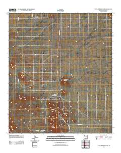 Turquoise Mountain 2011 topographic map thumbnail