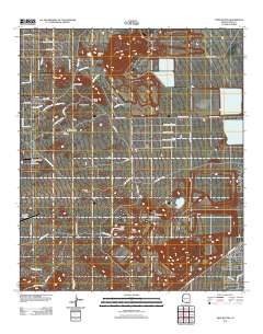 Twin Buttes 2011 topographic map thumbnail