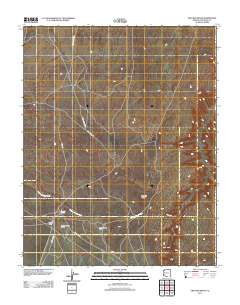Two Red Mesas 2011 topographic map thumbnail