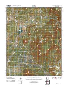 Upper Wheatfields 2011 topographic map thumbnail