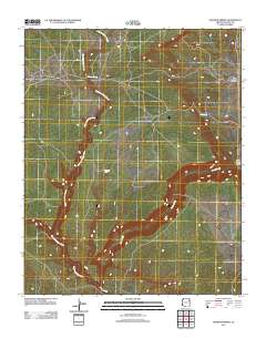 Uranium Spring 2011 topographic map thumbnail