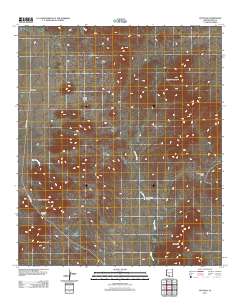 Ventana 2011 topographic map thumbnail