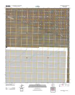 Vopoki Ridge SE 2011 topographic map thumbnail