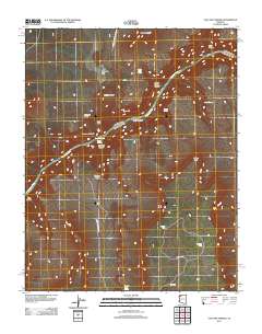 Vulcans Throne 2011 topographic map thumbnail