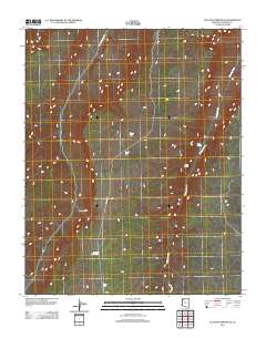 Vulcans Throne SE 2011 topographic map thumbnail