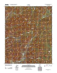 Wabayuma Peak 2011 topographic map thumbnail
