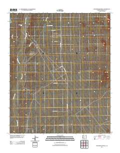 Wagner Wash Well 2011 topographic map thumbnail