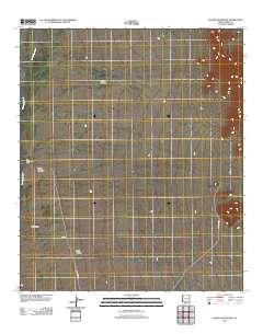 Wahak Hotrontk 2011 topographic map thumbnail