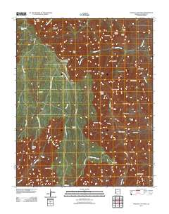 Walhalla Plateau 2011 topographic map thumbnail