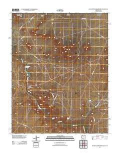 Walker Creek Reservoir 2011 topographic map thumbnail