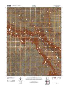 Water Pockets 2011 topographic map thumbnail