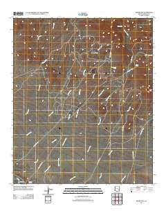 Weber Peak 2011 topographic map thumbnail