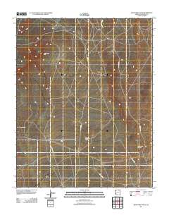 White Mesa Arch 2011 topographic map thumbnail