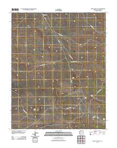 White Sage Flat 2011 topographic map thumbnail