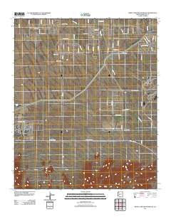 White Tank Mountains NE 2011 topographic map thumbnail