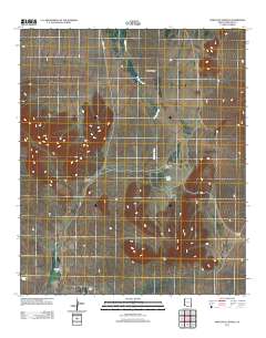Whitlock Cienega 2011 topographic map thumbnail