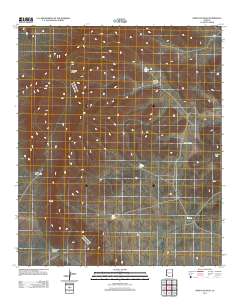 Whitlock Peak 2011 topographic map thumbnail