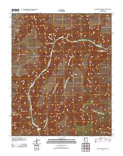 Whitmore Point SE 2011 topographic map thumbnail