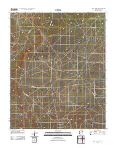 Wide Ruins SW 2011 topographic map thumbnail