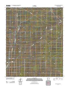 Wild Cow Lake 2011 topographic map thumbnail