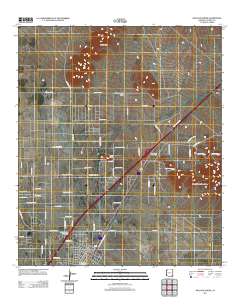 Willcox North 2011 topographic map thumbnail