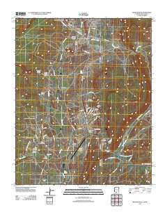 Window Rock 2011 topographic map thumbnail