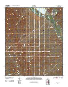 Winkelman 2011 topographic map thumbnail