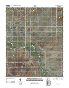 Winslow NW 2011 topographic map thumbnail