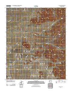 Yucca NE 2011 topographic map thumbnail