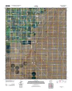 Yuma SE 2011 topographic map thumbnail